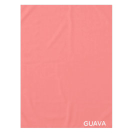 Toalha De Mesa Nome de cor rosa da goiaba