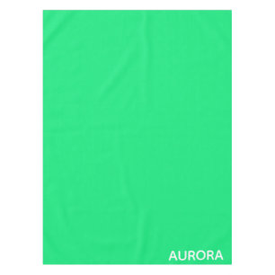 Toalha De Mesa Nome de cor verde Aurora