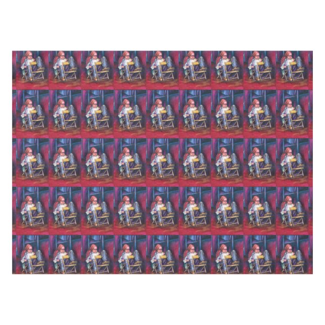 Toalha De Mesa Norman prefere desenhar no Sono (Frente (Horizontal))