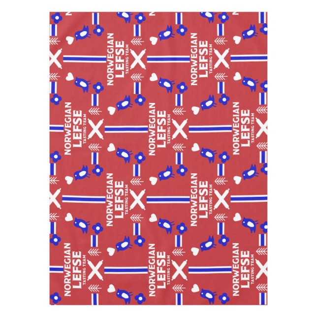 Toalha De Mesa Norueguês - Esquerda Flatpão Apron (Frente)