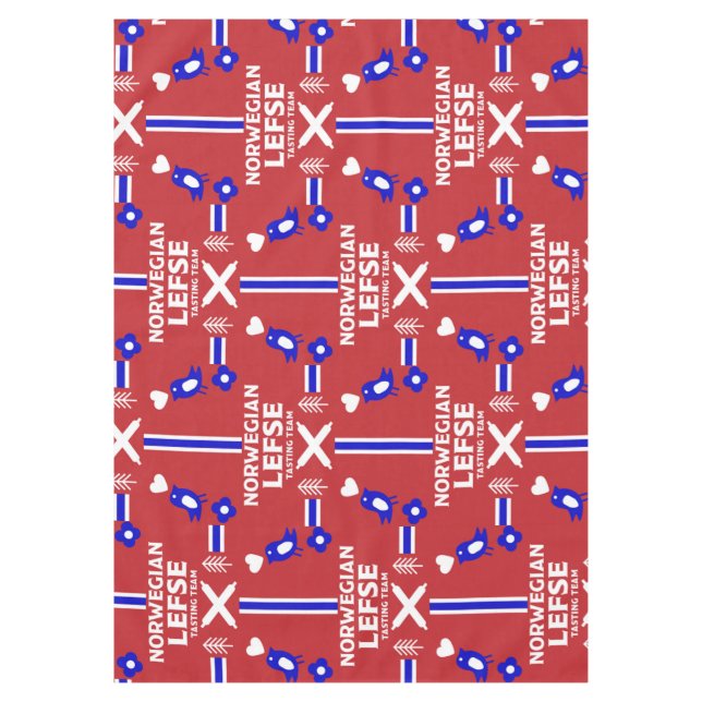 Toalha De Mesa Norueguês - Esquerda Flatpão Apron (Frente)