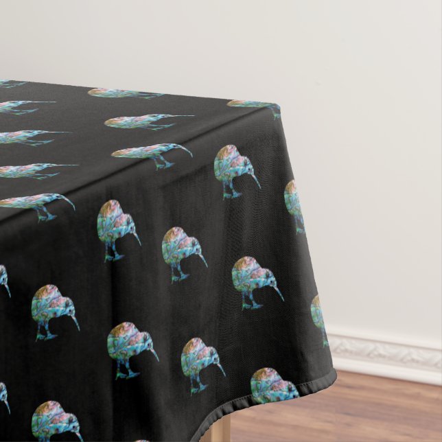 TOALHA DE MESA NOVA ZEALAND KIWI PAUA (Posição Original)