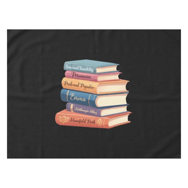 Toalha De Mesa Novelas de Jane Austen VII (Frente (Horizontal))