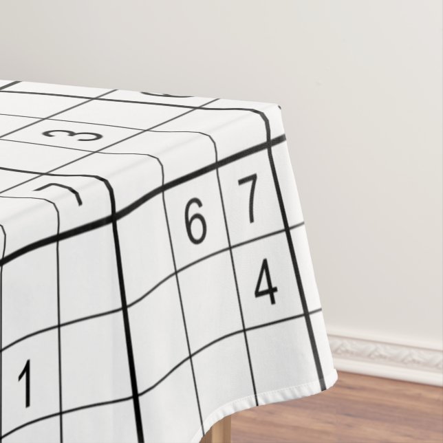 Toalha De Mesa Novelty SUDOKU (Posição Original)