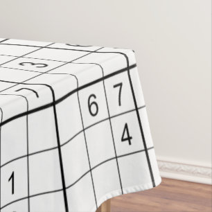 Toalha De Mesa Novidade SUDOKU