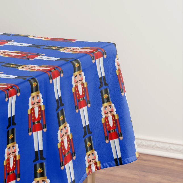 Toalha De Mesa Nozes Vermelhas e Brancas (Posição Original)