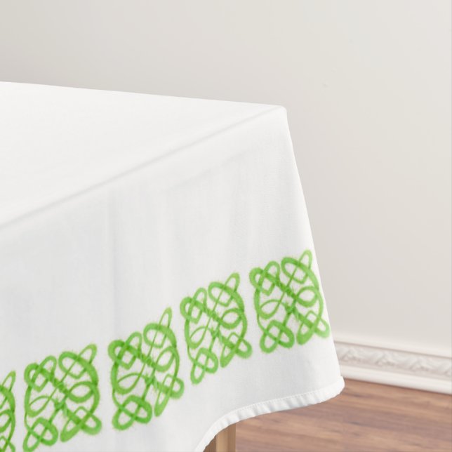 Toalha De Mesa NÚMERO CELTICO VERDE 60x104 Tablecloth (Posição Original)