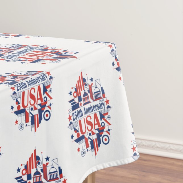Toalha De Mesa O 250º aniversário da América (Posição Original)