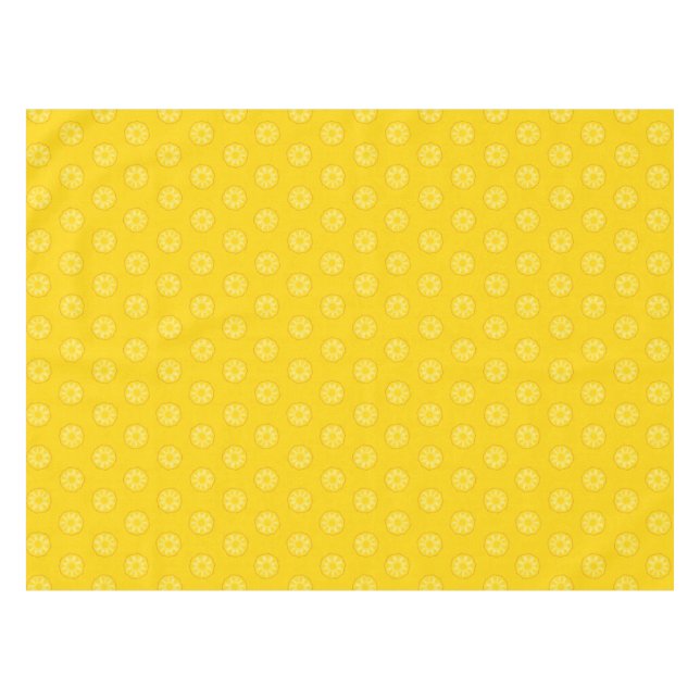 Toalha De Mesa O abacaxi amarelo corta o teste padrão (Frente (Horizontal))