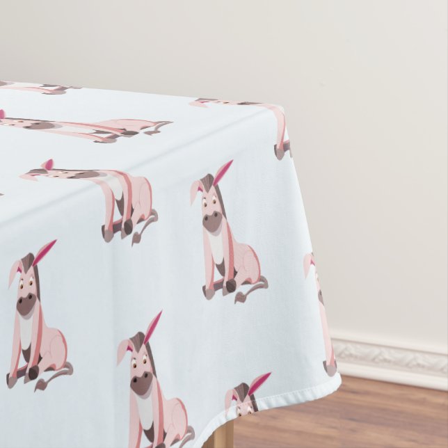 Toalha De Mesa O Cachorro Rosa (Posição Original)