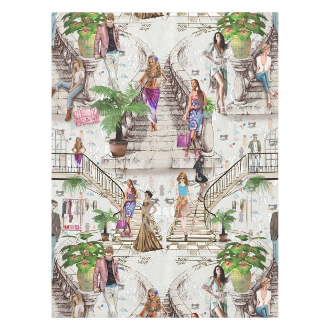 Toalha De Mesa O designer da moda (Frente)