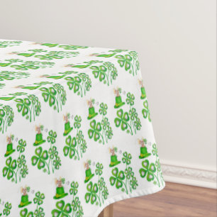 Toalha De Mesa O dia de Patrick de santo do Tablecloth