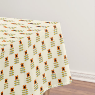 Toalha De Mesa O escandinavo inspirou o teste padrão floral