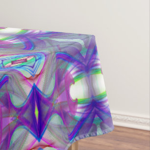 Toalha De Mesa O Fractal abstrato acena geométrico