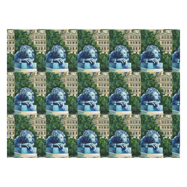 Toalha De Mesa O gato que comeu o canário (Frente (Horizontal))