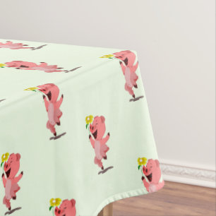 Toalha De Mesa O leitão feliz