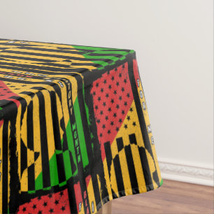 Toalha De Mesa O Mês da História Negra Para Mim, BHM Cita Bandeir