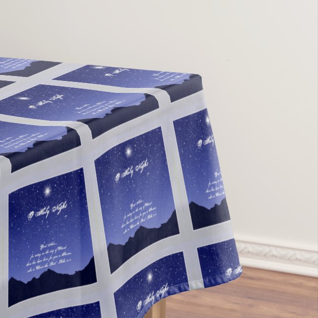 Toalha De Mesa O Mesa de Natal Santa Cloth (Posição Original)