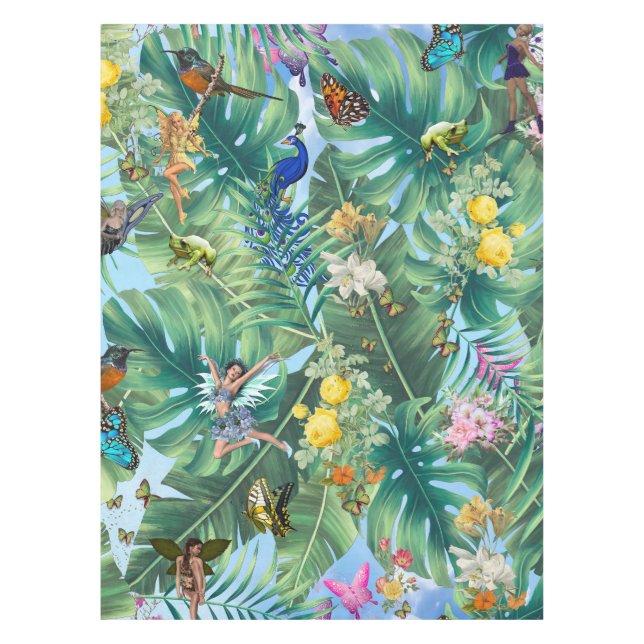 Toalha De Mesa O Mundo da Fantasia Impressionante (Frente)