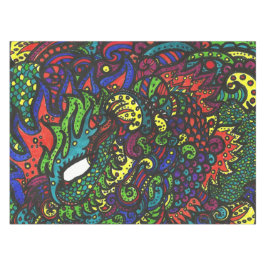 Toalha De Mesa O olho vê-o olho mágico