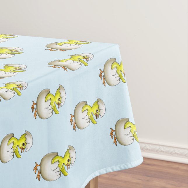 Toalha De Mesa O Pintinho de Páscoa recém-odiado (Posição Original)