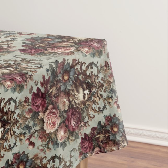 Toalha De Mesa O Ritmo ao Bloom - Padrão Médio Gótico (Posição Original)