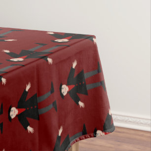 Toalha De Mesa O Vampiro do Dia das Bruxas Bonito, Padrão