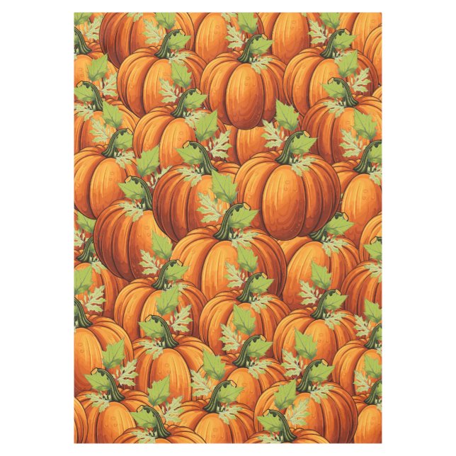 TOALHA DE MESA OBRIGADO AOS PUMPKINS DO DIA (Frente)