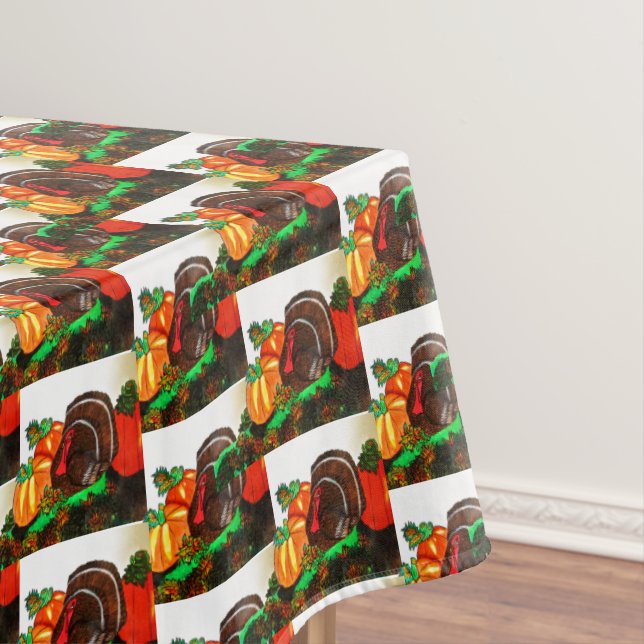 Toalha De Mesa OBRIGADO, TURQUIA, A mesa GOBBLER (Posição Original)