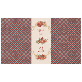 Toalha De Mesa Oh Deer Woodland Antlers na Xadrez