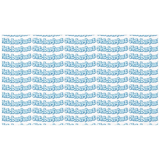 Toalha De Mesa Oktoberfest Bavaria Mich Alemanha Tablecloth (Frente (Horizontal))