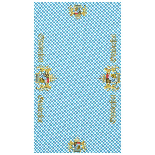 Toalha De Mesa Oktoberfest Baviera Munique Alemanha (Frente)