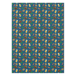 Toalha De Mesa Oktoberfest Beer, Pretzels e padrão bávaro