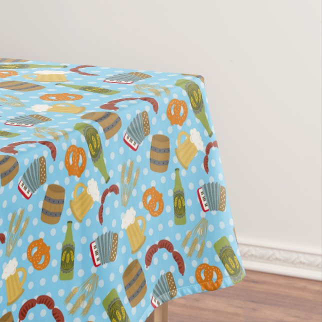 Toalha De Mesa Oktoberfest Comida e Bebida (Posição Original)