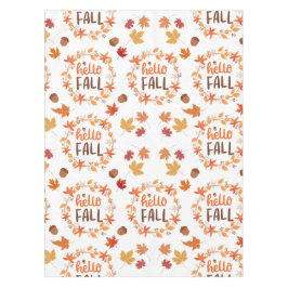 Toalha De Mesa Olá, outono deixa padrões sem costura