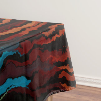 Toalha De Mesa Olhando para o abstrato de Fogo