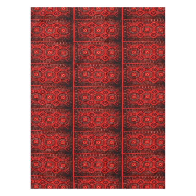 Toalha De Mesa Olhar Boho Oriental Rug (Frente)