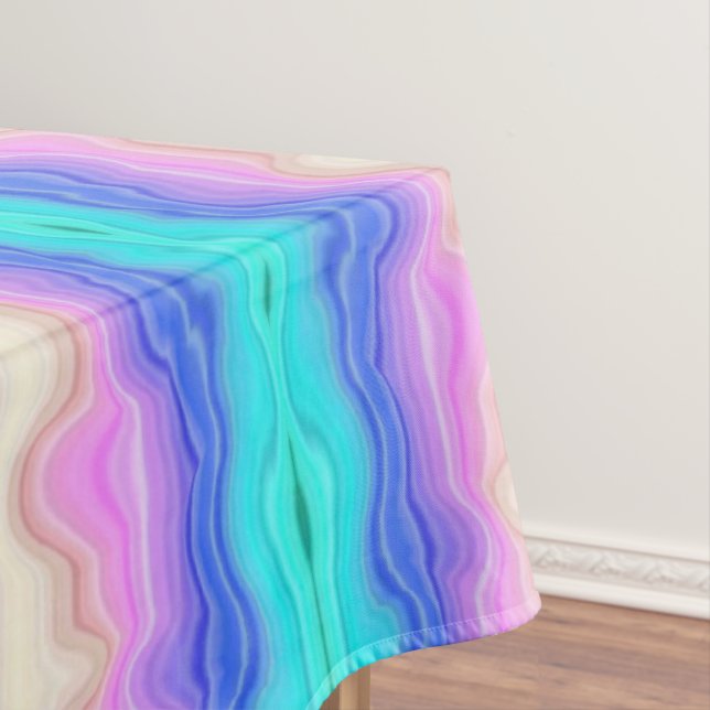 Toalha De Mesa Ondas de cor (Posição Original)