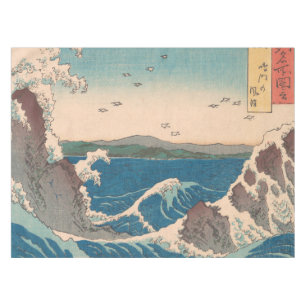 Toalha De Mesa Ondas Japonesas Naruto Redemoinho Oceano Arte