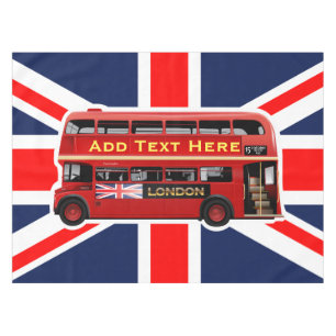 Toalha De Mesa Ônibus vermelho de Londres temático