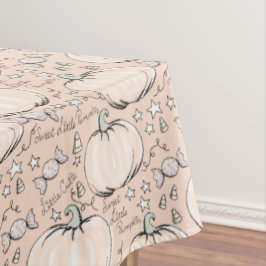 Toalha De Mesa Orange Little Pumpkin Baby Halloween