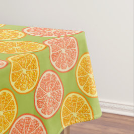 Toalha De Mesa Orange Summer Green