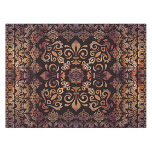 Toalha De Mesa Ornament Oriental Damask - Vintage #3