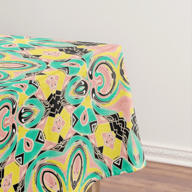 Toalha De Mesa Ornamento retroativo (Posição Original)