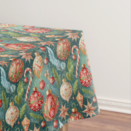 Toalha De Mesa Ornamentos de Férias