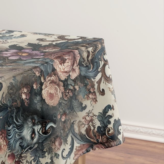 Toalha De Mesa Os Fins Formais - Padrão Gótico Grande (Posição Original)