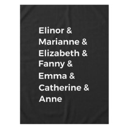 Toalha De Mesa Os Heroínas de Jane Austen I