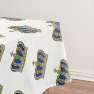 Toalha De Mesa Ouro Crown - luxo Real 3