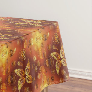 Toalha De Mesa Ouro do Bohemian do estilo de Paisley Boho