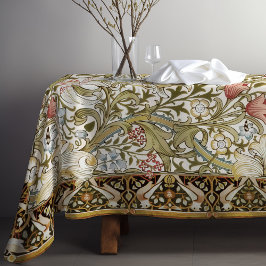 Toalha De Mesa Ouro Lily Birds William Morris